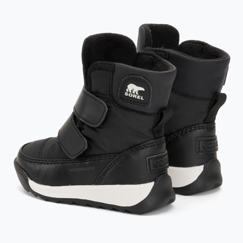 Śniegowce dziecięce Sorel Whitney II Strap black/sea salt 3