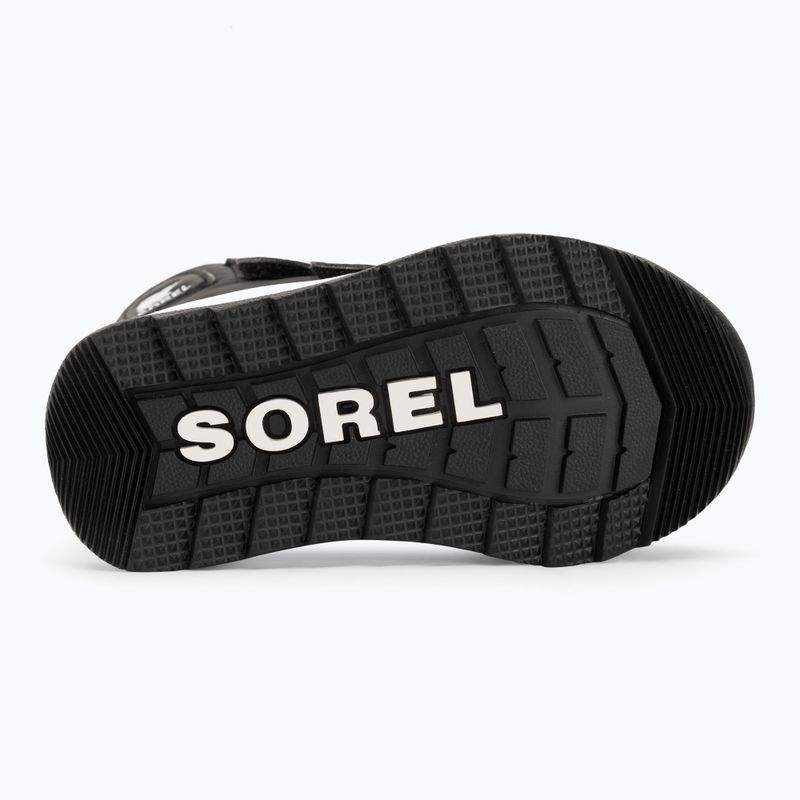 Śniegowce dziecięce Sorel Whitney II Strap black/sea salt 5
