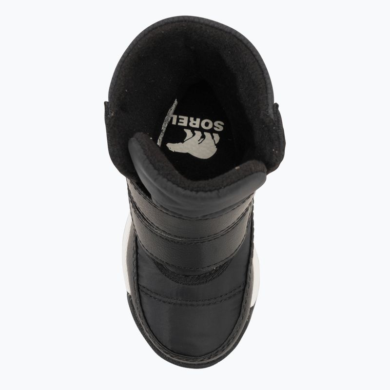 Śniegowce dziecięce Sorel Whitney II Strap black/sea salt 6