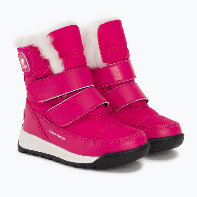 Śniegowce dziecięce Sorel Whitney II Strap cactus pink/black 4