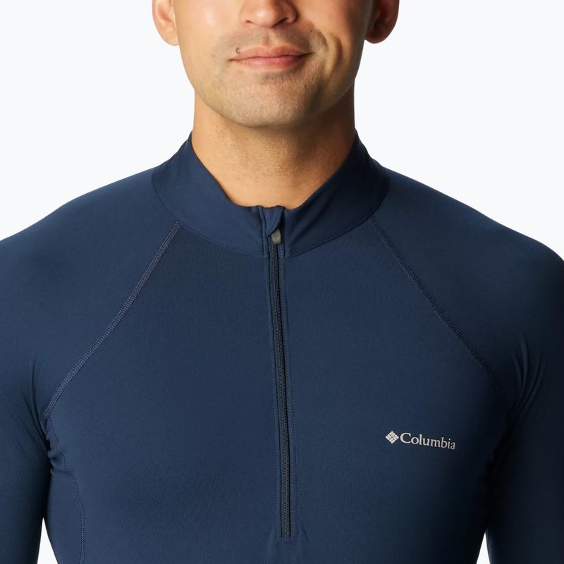Bluza termoaktywna męska Columbia Midweight Stretch collegiate navy 4
