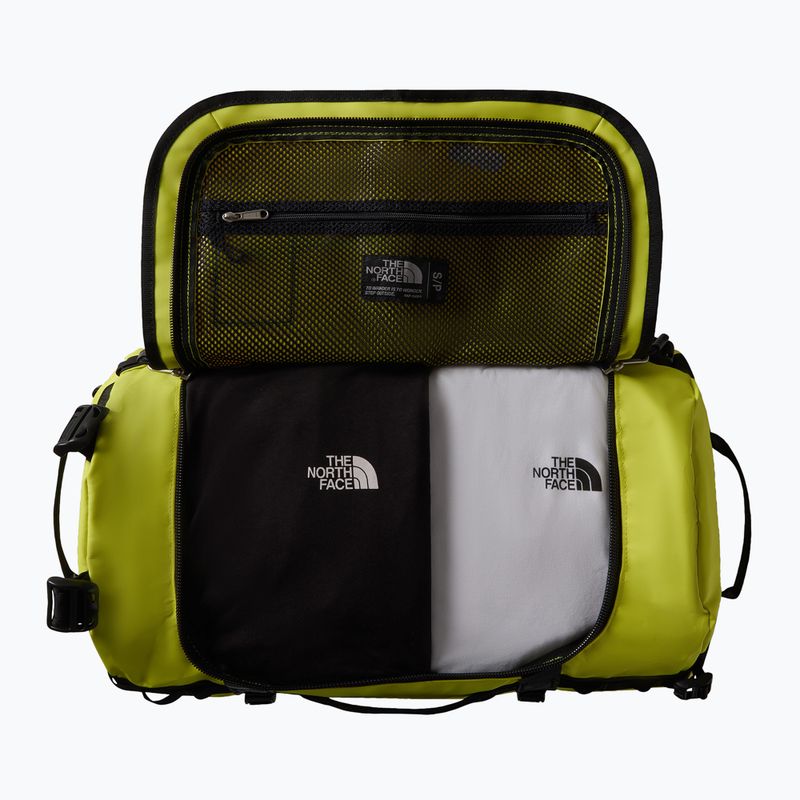 Torba podróżna The North Face Base Camp Duffel S 50 l sulphur spring green/tnf black 4