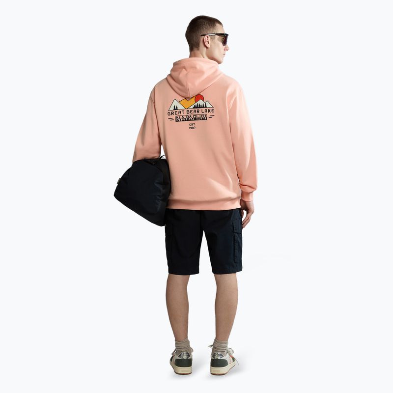Bluza męska Napapijri B-Boyd H pink salmon 3