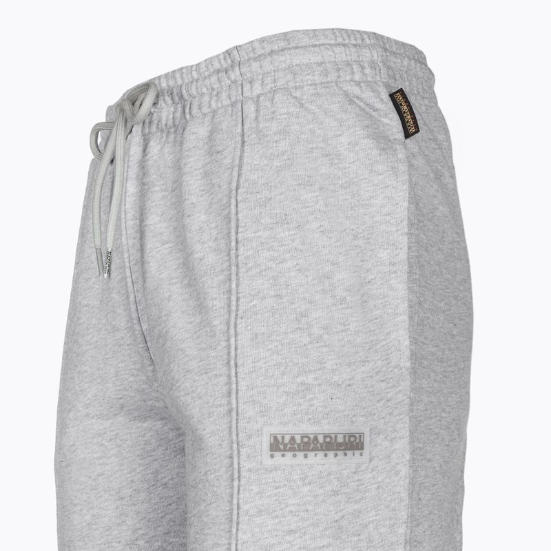 Spodnie damskie Napapijri M-Iaato light grey mel 7
