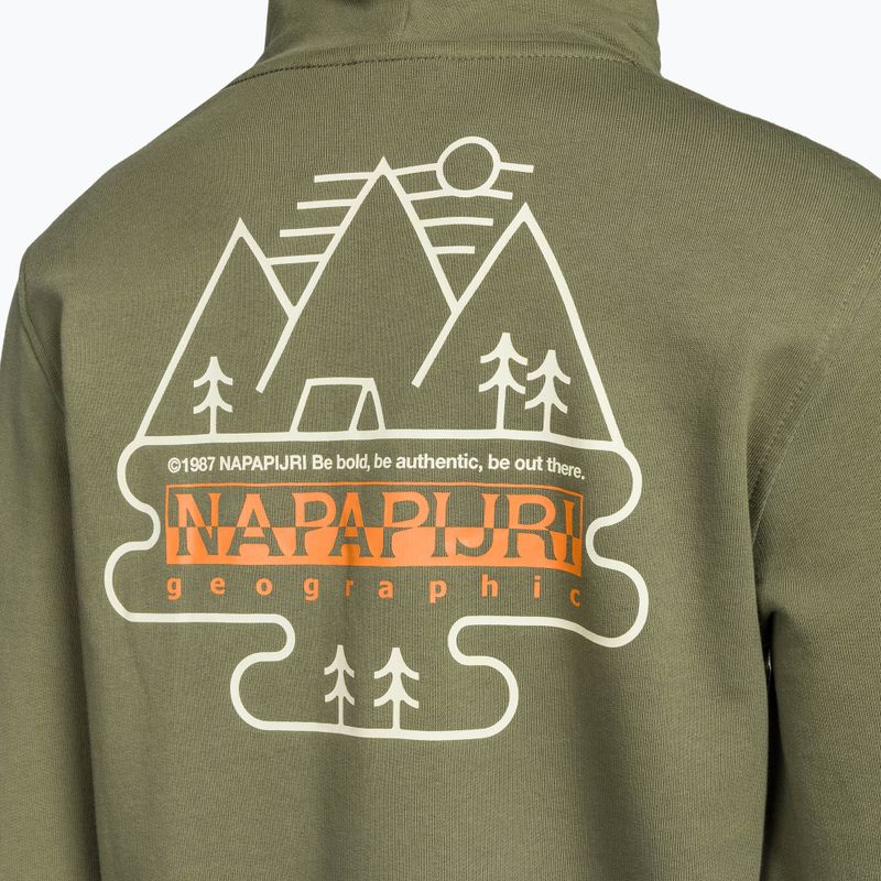 Bluza damska Napapijri B-Faber green lichen 15