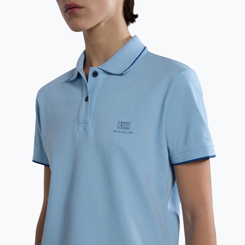 Koszulka polo damska Napapijri E-Nina blue clear 4