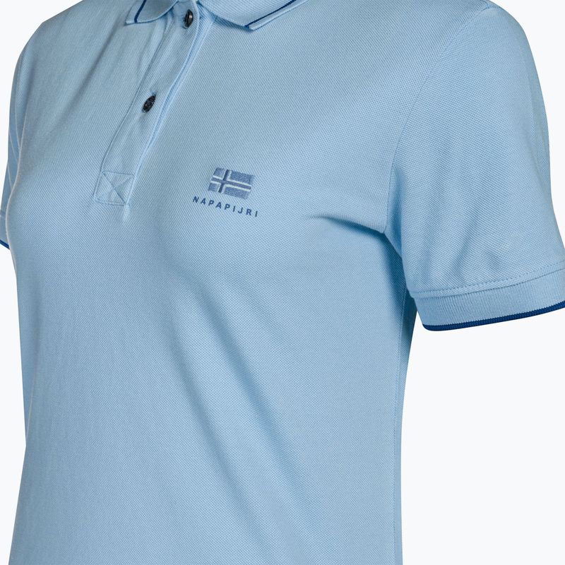 Koszulka polo damska Napapijri E-Nina blue clear 7