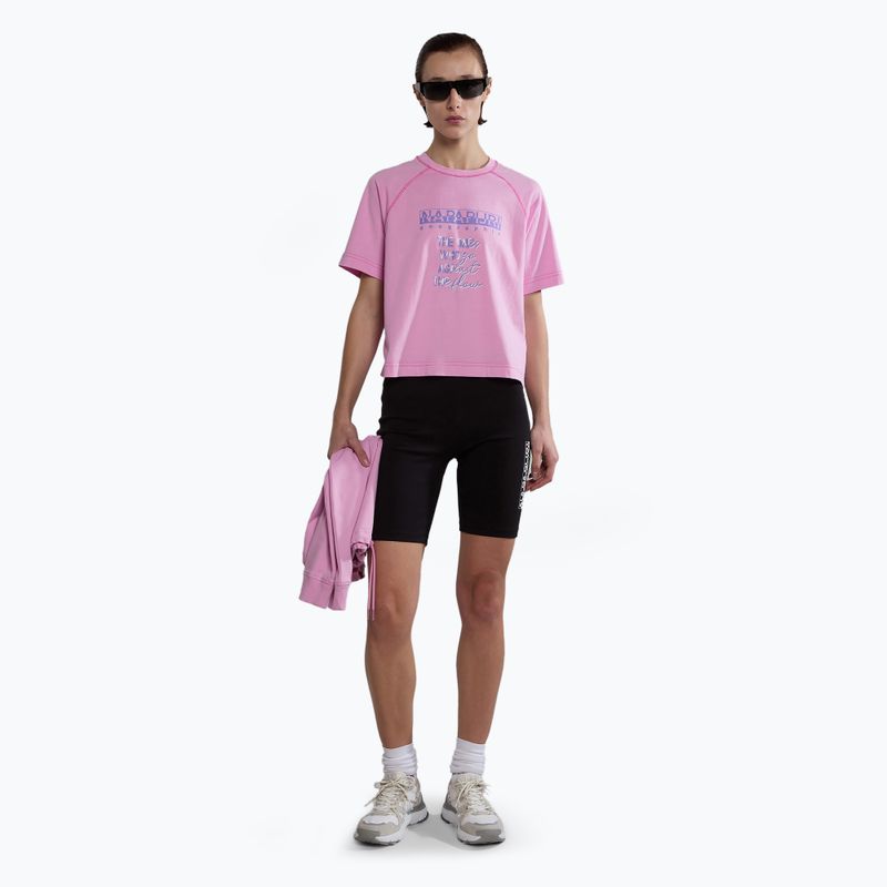 Koszulka damska Napapijri S-Aberdeen pink pastel 2