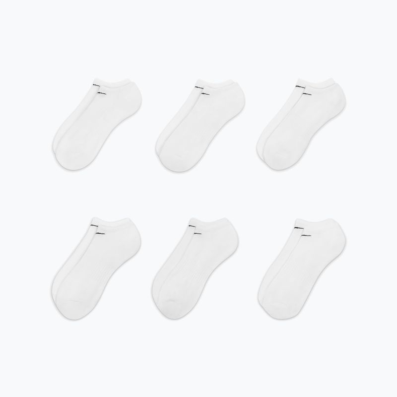 Skarpety Nike Everyday Cushioned No-Show 6 par white/black 3