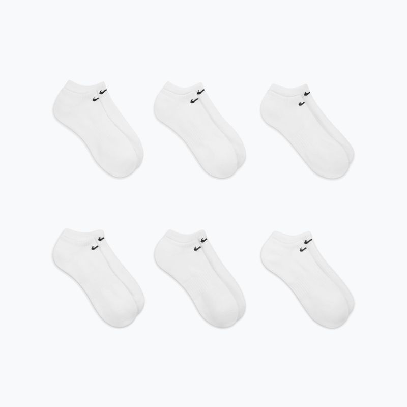 Skarpety Nike Everyday Cushioned No-Show 6 par white/black 4