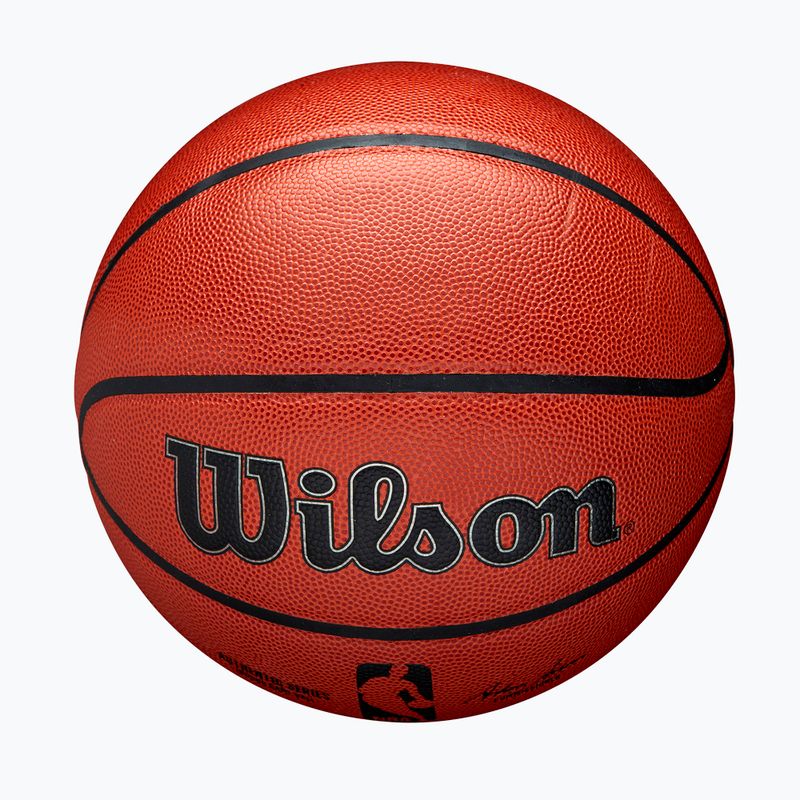 Piłka do koszykówki Wilson NBA Authentic Indoor orange rozmiar 7 5