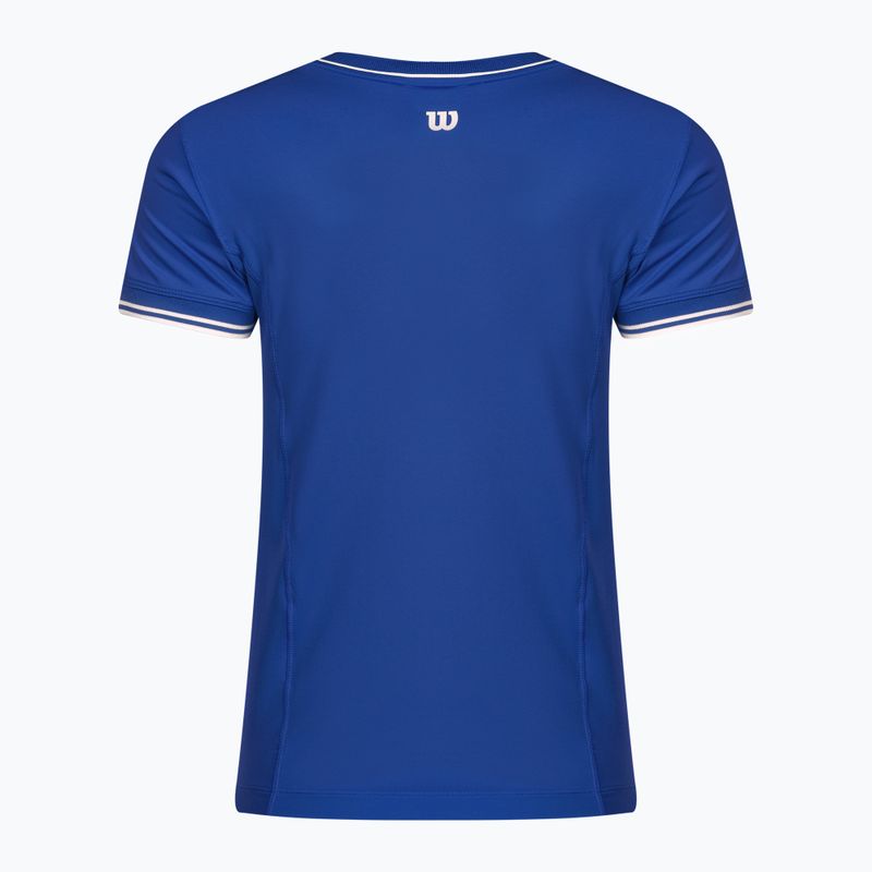 Koszulka damska Wilson Team Seamless W royal blue 2