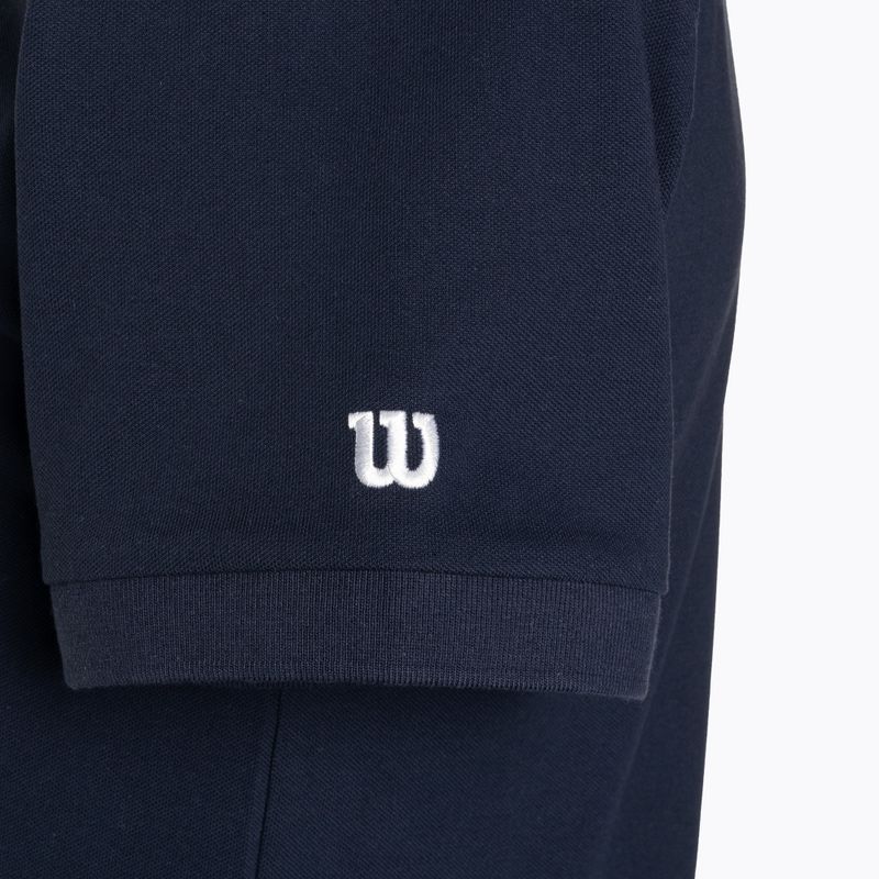 Koszulka męska Wilson Team Pique Polo classic navy 4