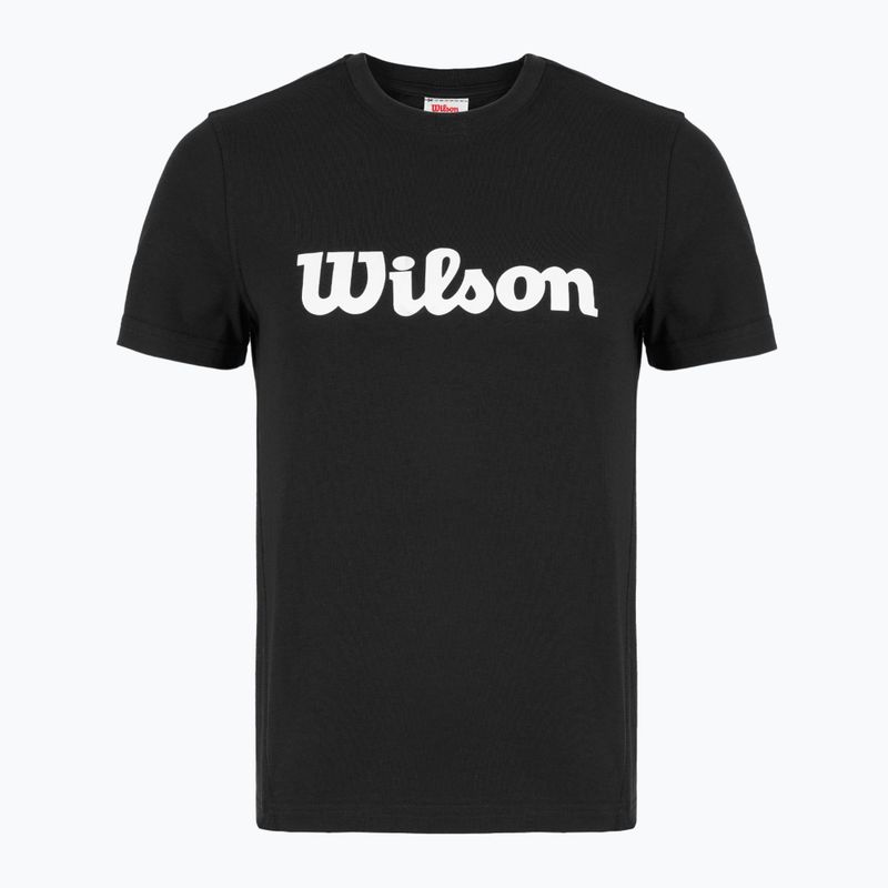 Koszulka tenisowa damska Wilson Team Graphic Script W black script