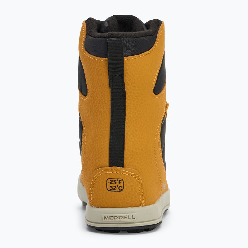 Śniegowce dziecięce Merrell Snow Bank 4.0 Wtrpf wheat 6