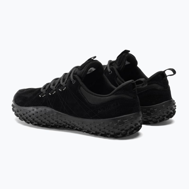Buty barefoot męskie Merrell Wrapt black/black 3