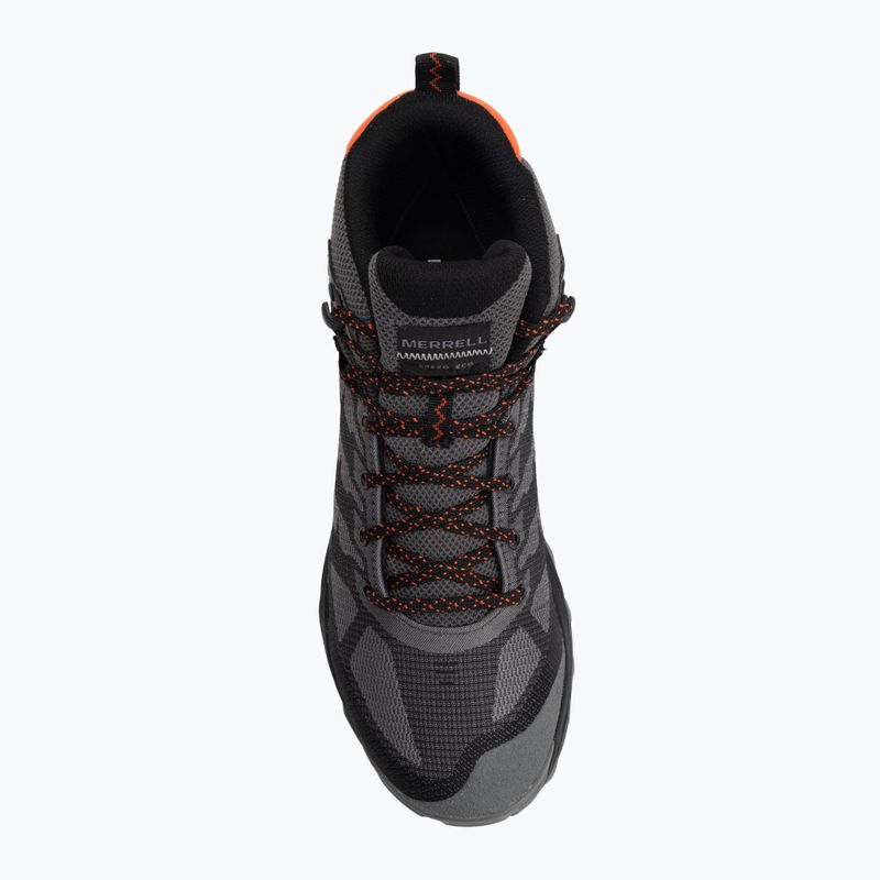 Buty męskie Merrell Speed Eco Mid WP charcoal/tangerine 5