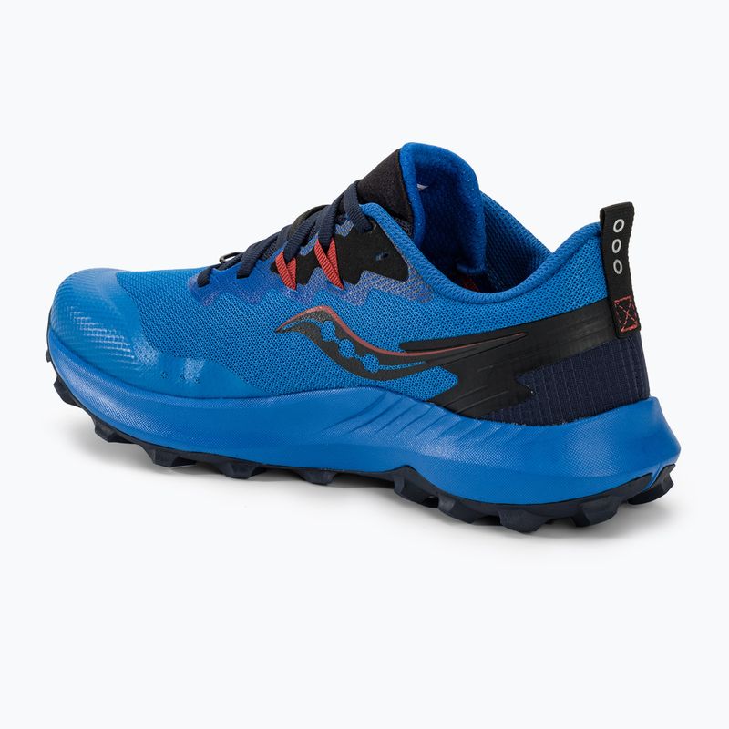 Buty do biegania męskie Saucony Peregrine 14 cobalt/black 3