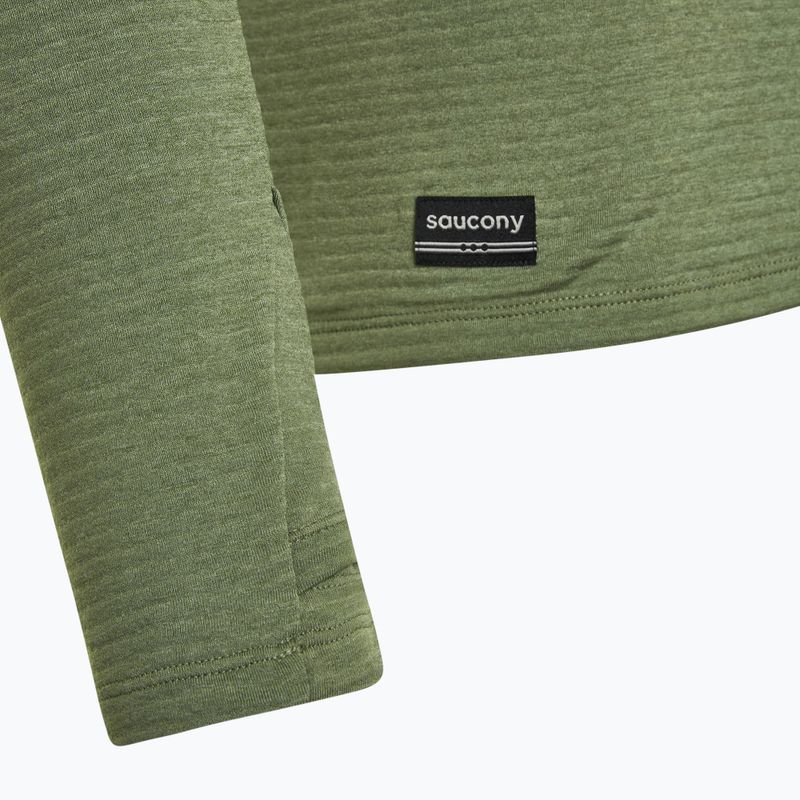 Bluza do biegania męska Saucony Triumph 3D 1/2 Zip bough heather 3