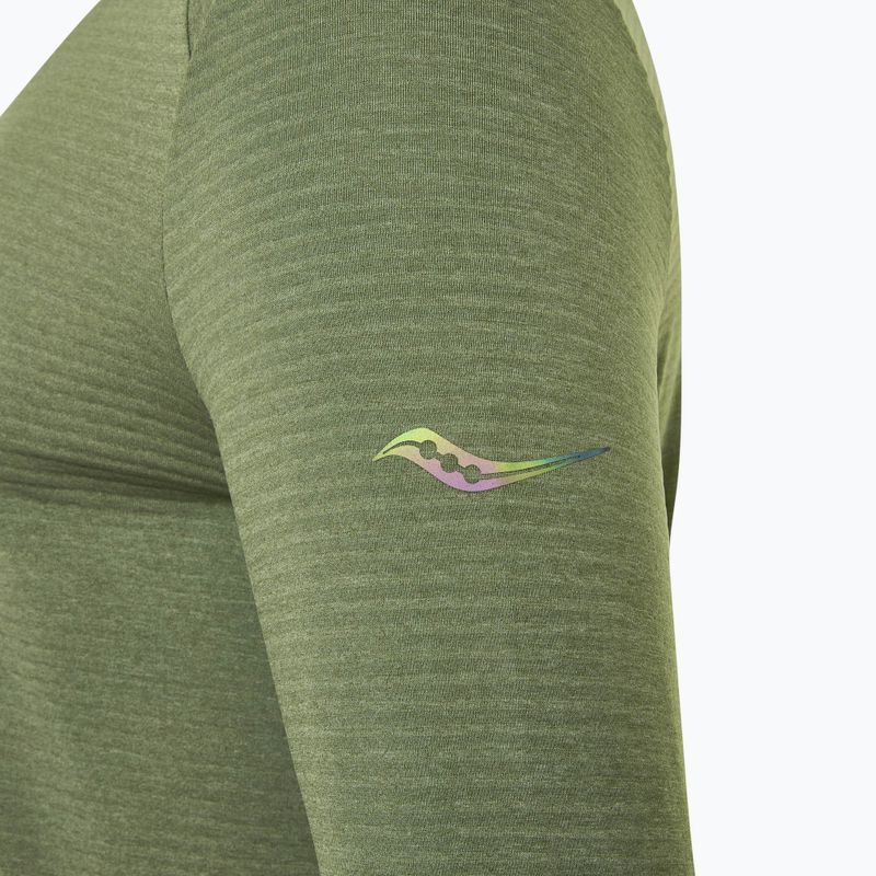 Bluza do biegania męska Saucony Triumph 3D 1/2 Zip bough heather 6