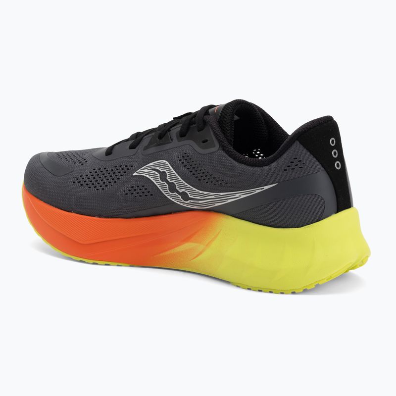 Buty do biegania męskie Saucony Tide 2 shadow/citron 3