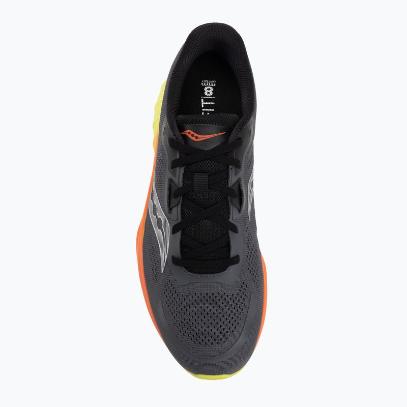Buty do biegania męskie Saucony Tide 2 shadow/citron 5