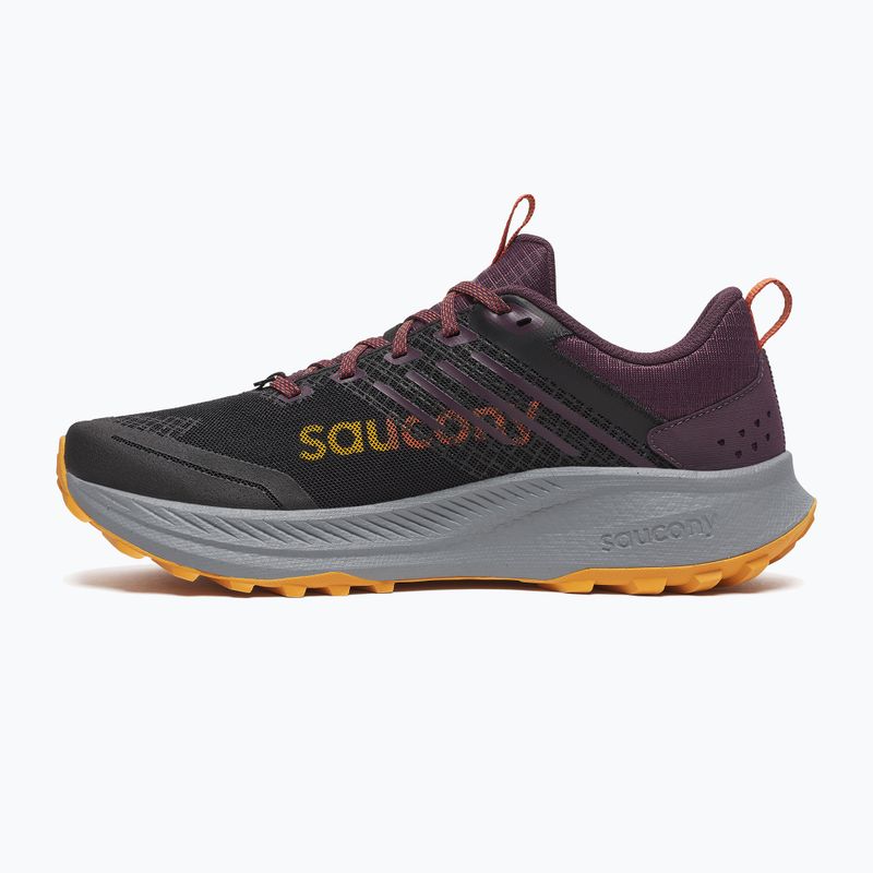 Buty do biegania męskie Saucony Ride Trail 2 black/autumn 9