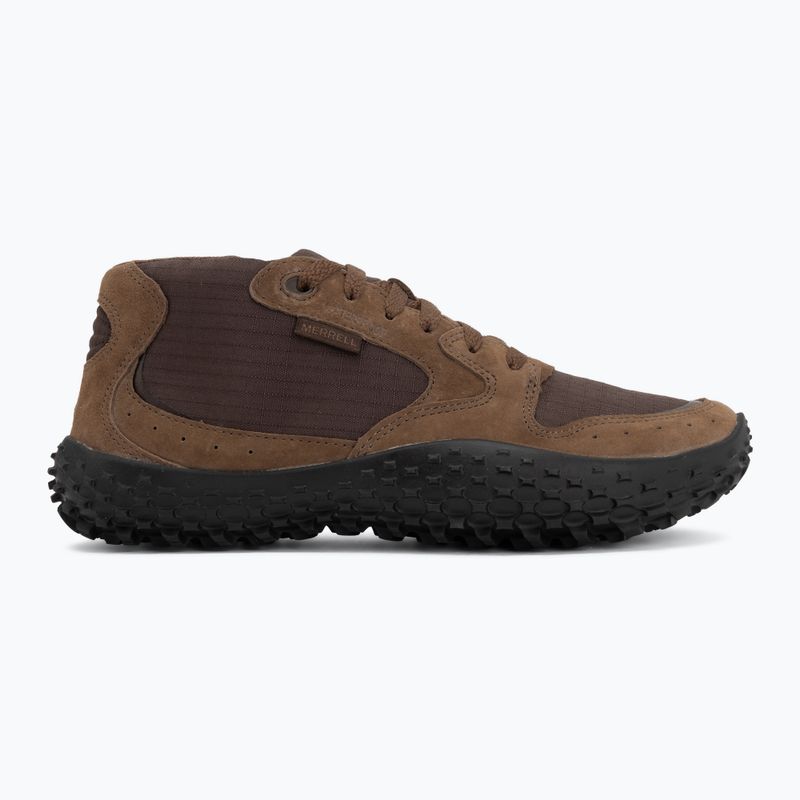 Buty barefoot męskie Merrell Wrapt Sneaker Mid Wp coffee 2