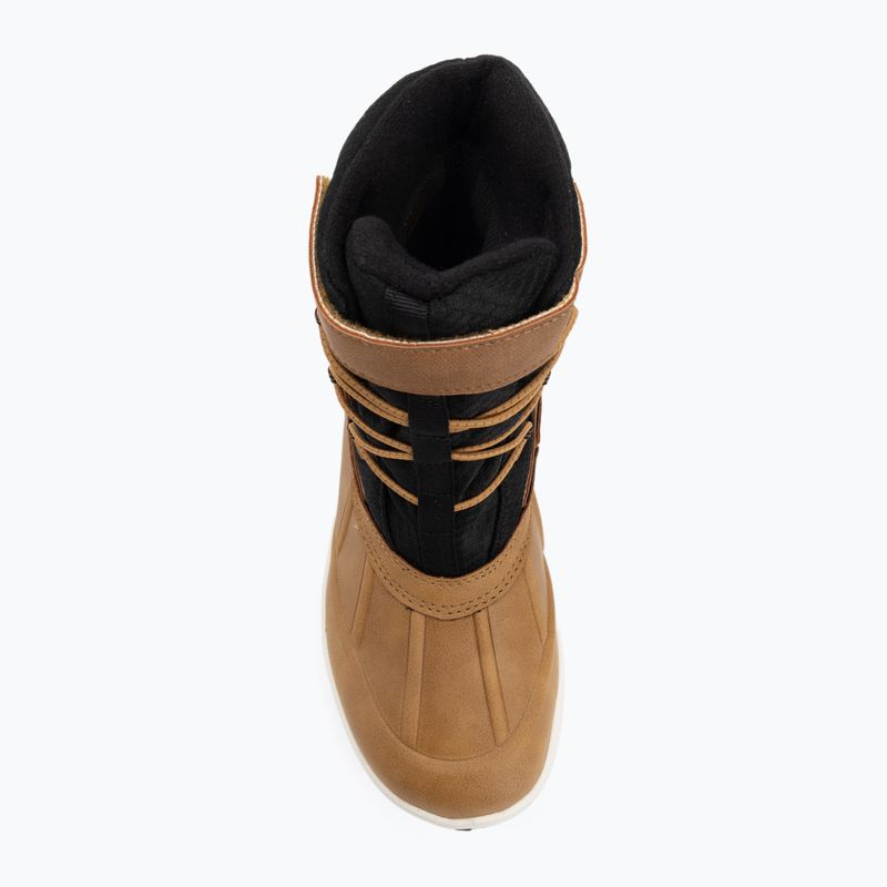 Śniegowce dziecięce Merrell Snow Bank 5.0 WP wheat/black 5