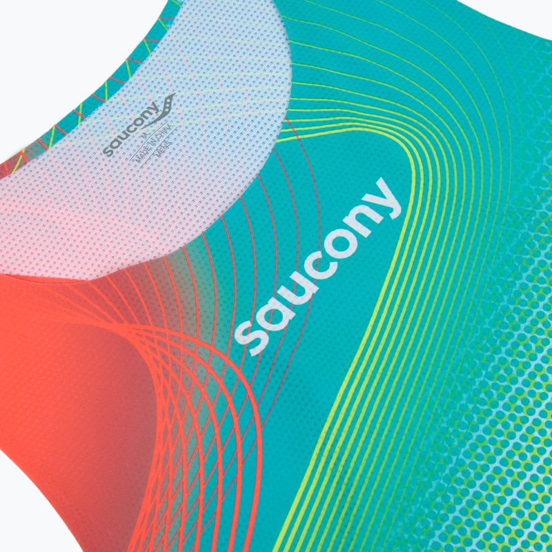 Koszulka do biegania męska Saucony Endorphin Singlet elite 26 4
