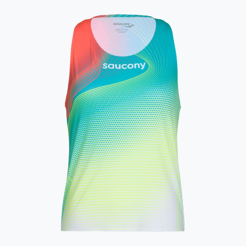 Koszulka do biegania damska Saucony Endorphin Singlet elite 26 2
