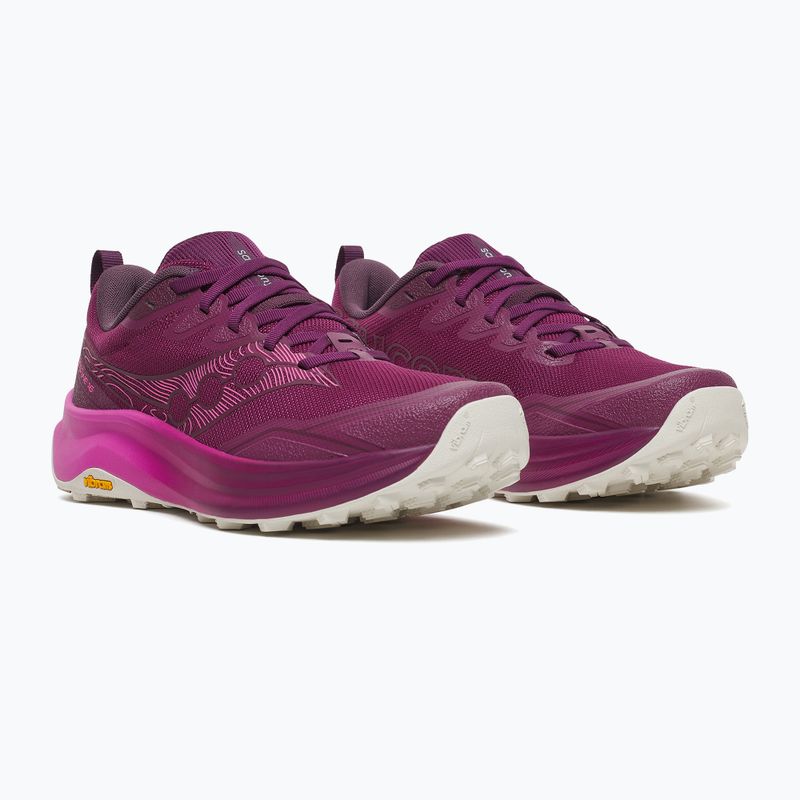 Buty do biegania damskie Saucony Peregrine 16 plum/mulberry 10