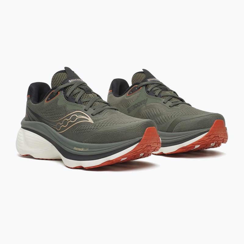 Buty do biegania męskie Saucony Hurricane 26 fatigue/black 10