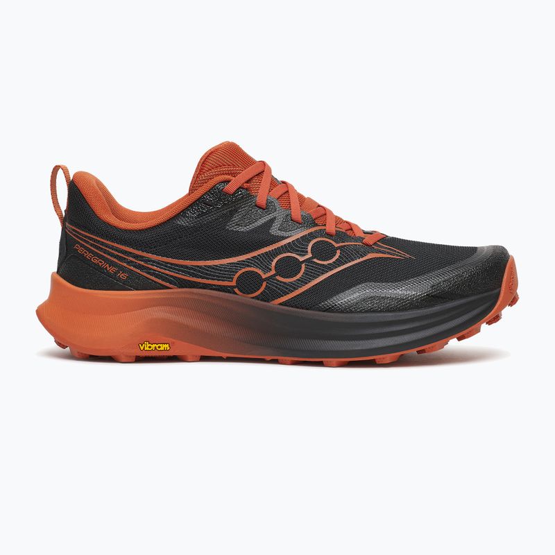 Buty do biegania męskie Saucony Peregrine 16 black/rust 8