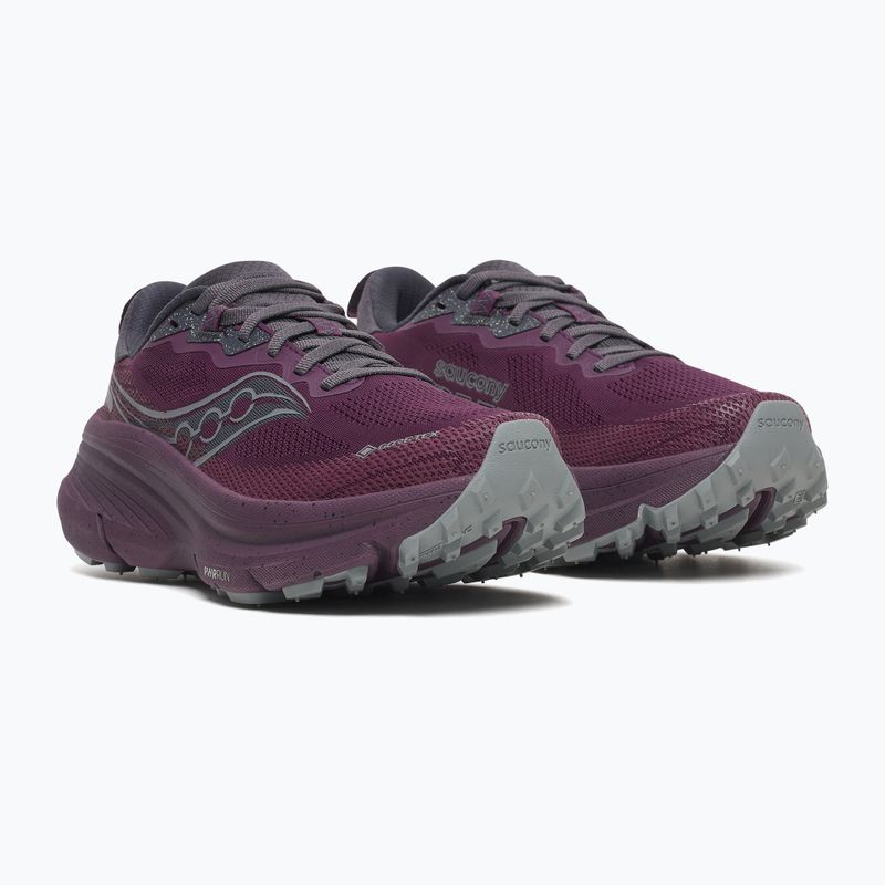 Buty do biegania damskie Saucony Guide Tr Gtx eggplant 3