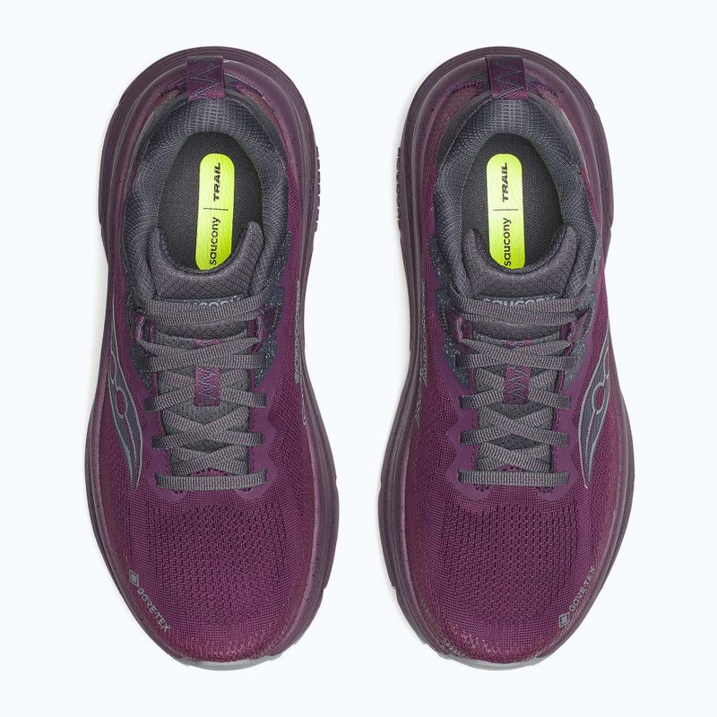 Buty do biegania damskie Saucony Guide Tr Gtx eggplant 6