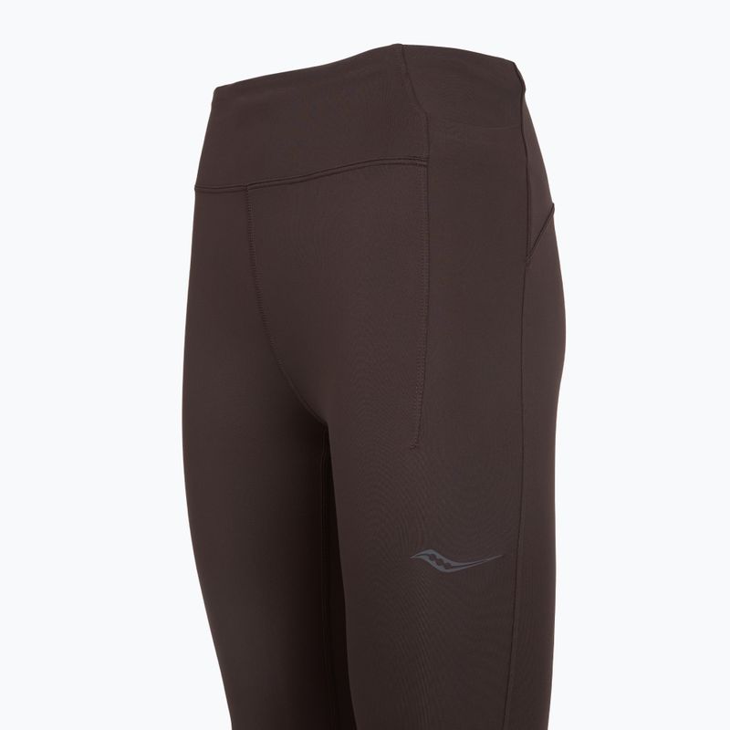 Legginsy do biegania damskie Saucony Fortify 7/8 torte 3