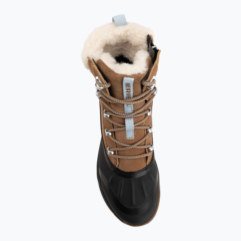 Śniegowce damskie Merrell Siren 4 Thermo Lace WP tobacco 5