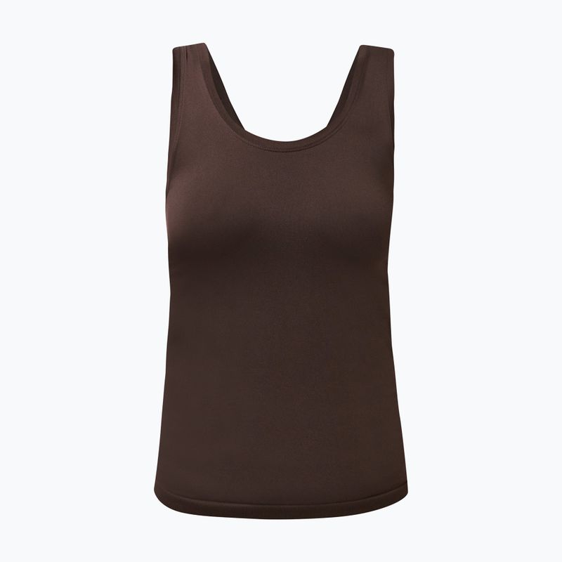 Koszulka do jogi damska Sweaty Betty Seamless Ruched Tank espresso brown 6