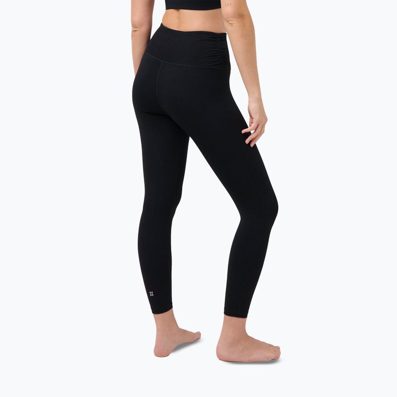 Legginsy treningowe damskie Sweaty Betty Ultimate Studio 7/8 Ruched black 3