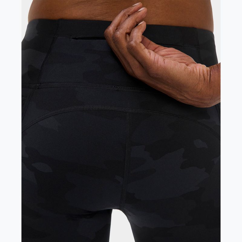 Legginsy treningowe damskie Sweaty Betty Power Piping Workout 7/8 ultra black camo print 9