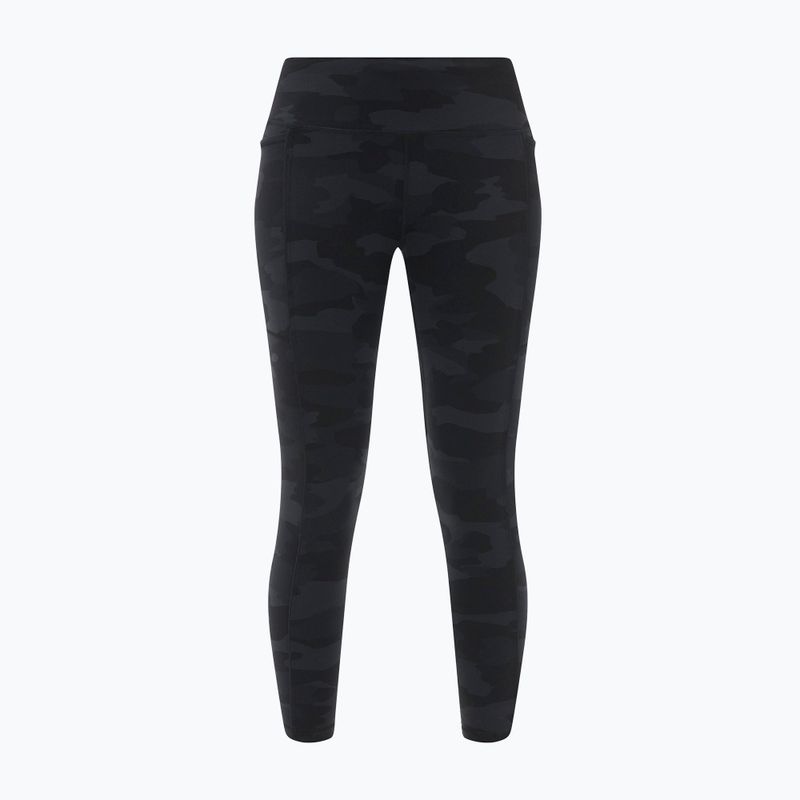 Legginsy treningowe damskie Sweaty Betty Power Piping Workout 7/8 ultra black camo print 10
