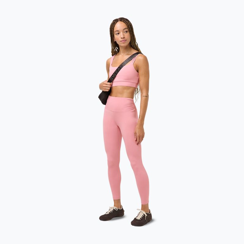 Legginsy treningowe damskie Sweaty Betty Ultimate Studio 7/8 Ruched dark deco pink 2