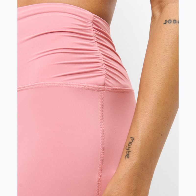 Legginsy treningowe damskie Sweaty Betty Ultimate Studio 7/8 Ruched dark deco pink 5