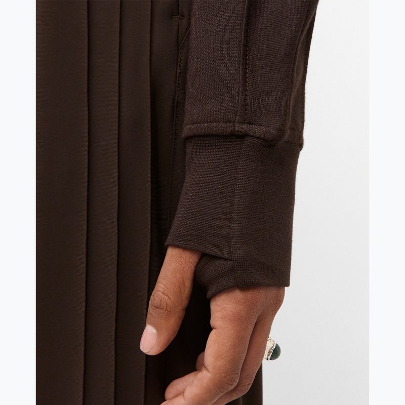 Bluza damska Sweaty Betty After Class Yoke Crop espresso brown 5