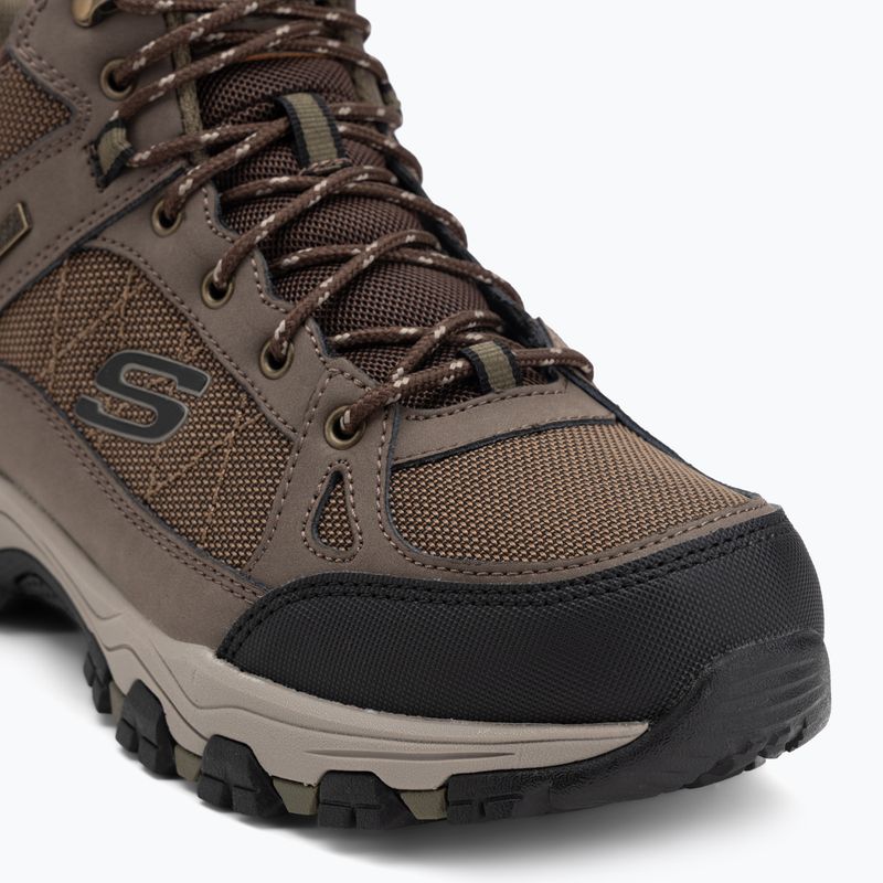 Buty męskie SKECHERS Selmen Melano chocolate 7