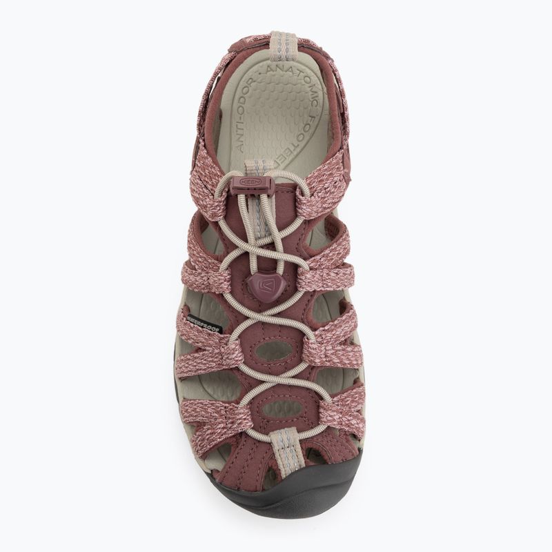 Sandały damskie KEEN Whisper rose brown/peach parfait 5