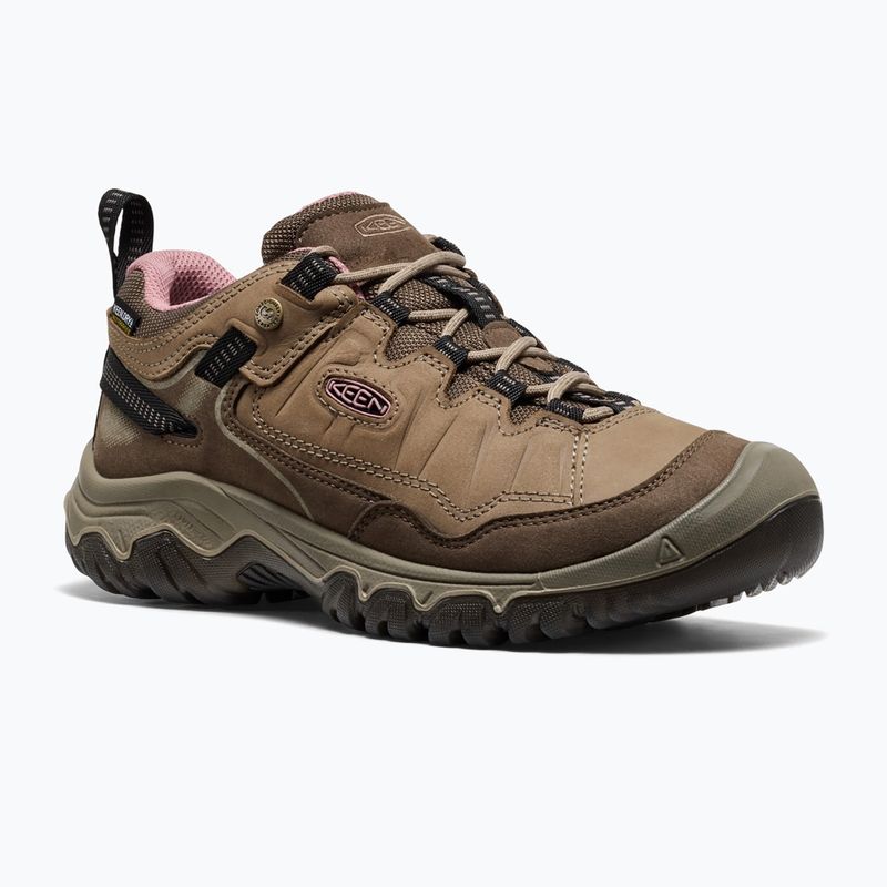 Buty trekkingowe damskie KEEN Targhee IV Wp brindle/nostalgia rose 8