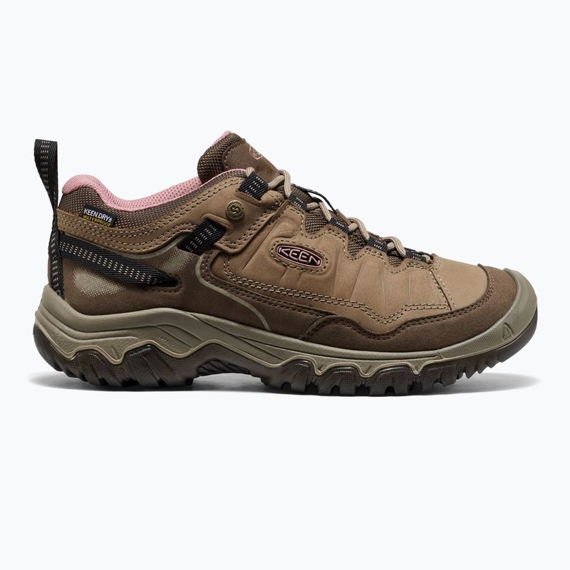 Buty trekkingowe damskie KEEN Targhee IV Wp brindle/nostalgia rose 9