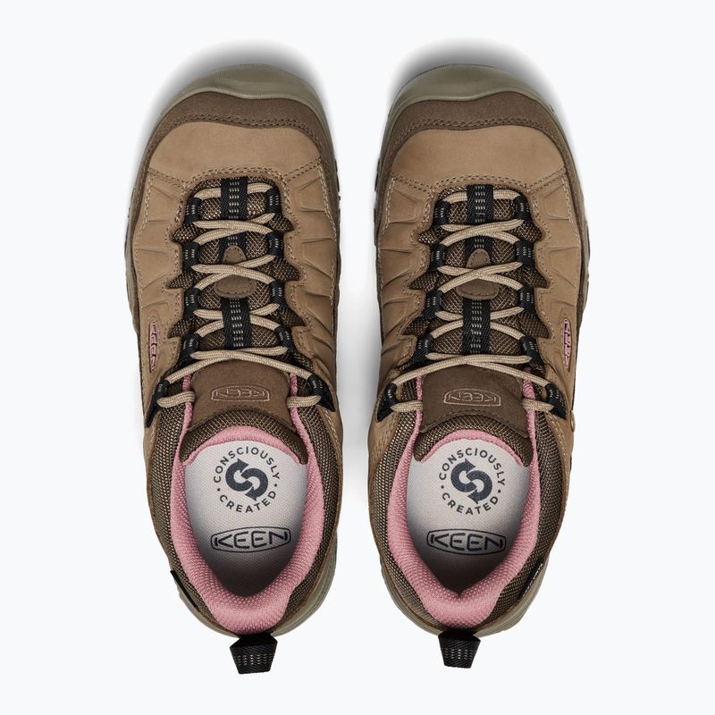 Buty trekkingowe damskie KEEN Targhee IV Wp brindle/nostalgia rose 13